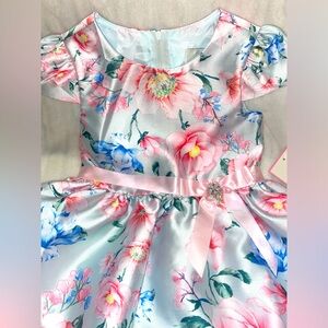 Rare Editions Little Girl Floral Dress -Size 6 - New Dress